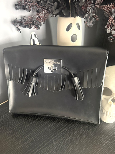 Borsa pochette martens nera - pochette, dr