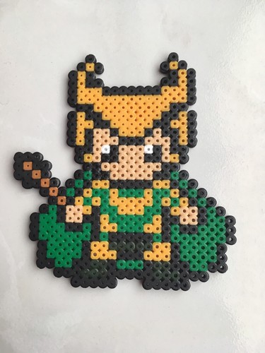 Pixel art perles a repasser - /,