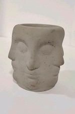 Statua vintage volti 3D