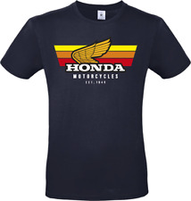 Maglietta stile Honda t shirt Moto Motociclista Vintage idea regalo Italia