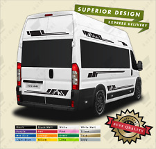 ADESIVI STRISCIA MONTAGNA PER FIAT DUCATO L2 (2006-in poi) MWB CAMPER