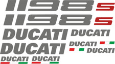 Ducati 1198s Replica DECALS