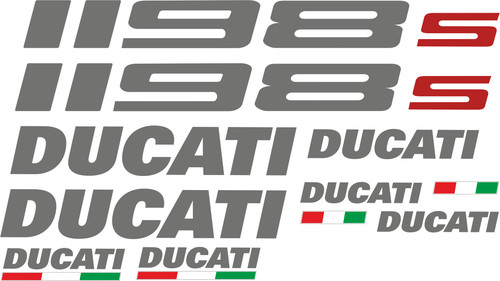 Ducati 1198s replica - 1198s, decals