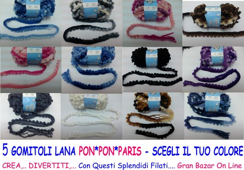 Gomitoli lana pon - 5,