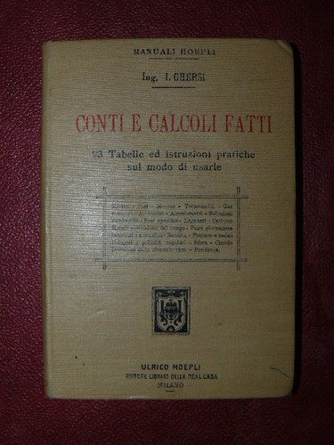 Ghersi conti calcoli fatti - e,