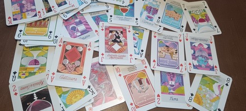 Carte gioco vini - carte,