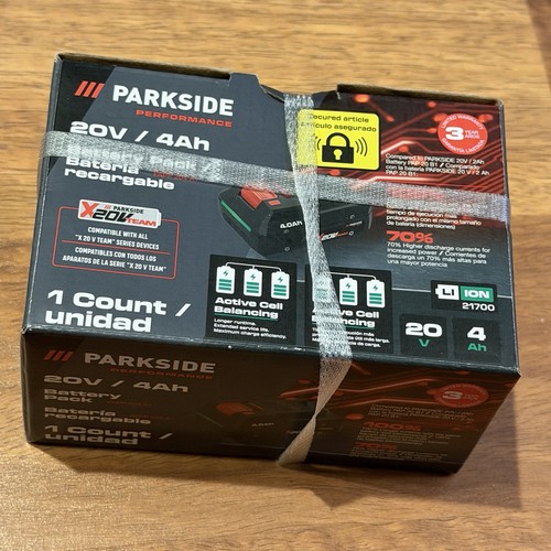 Parkside 20v 4ah battery - /,