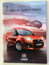 Brochure Fiat Doblò Cargo 08/2011 con listino prezzi 