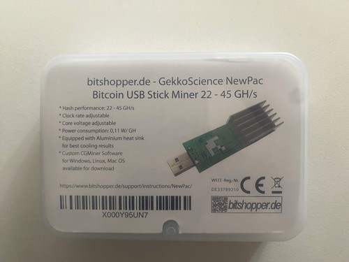 Gekkoscience newpac bitcoin - gekkoscience,
