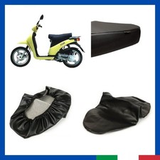 Coprisella Sella PIAGGIO FREE 50 Sella Biposto Ecopelle Sky Nero Impermiabile