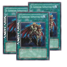 IL GUERRIERO SOPRAVVISSUTO 3x • Comune • DP1 IT016 • 1Ed • Yugioh! • ANDYCARDS
