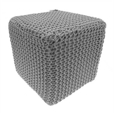 Cubo design pouf rivestito - design,