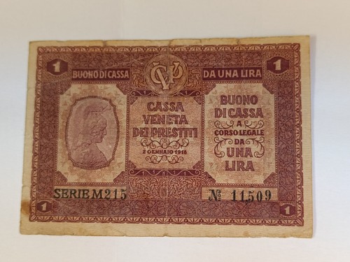 Buono cassa veneta lira - buono,