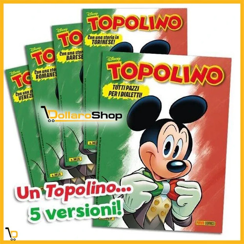 Set fumetti topolino 3619 - topolino,