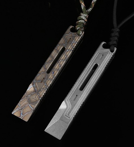 Portachiavi titanio edc - portachiavi,