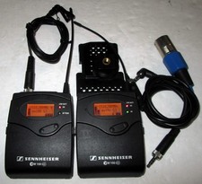 SENNHEISER SK 100 G3, EK 100 G3 A band ME-2 trasmettitore e ricevitore wireless