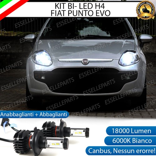 Kit led 6000k fiat punto - kit, h4