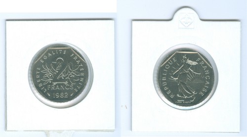 Francia francs stempelglanz - francia, 2