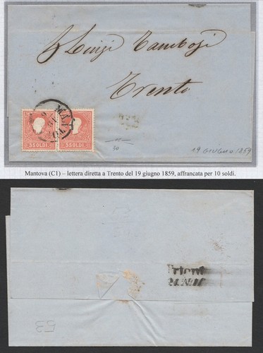 Lombardo veneto lettera con - veneto,