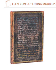 Taccuino rigido pagine a righe cm 9x12 - Linea Michelangelo - Paperblanks