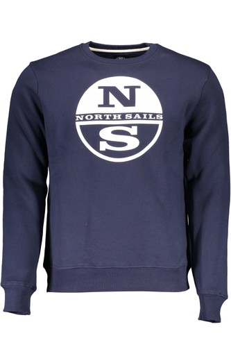 Felpa north sails blu - north,