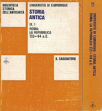 Storia antica - IX, 1- IX, 2 -Roma: La repubblica 133-44 a.c [Library