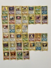 Pokemon Lotto Carte Prima Serie Vintage Charizard Venusaur Blastoise