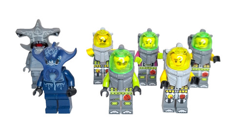 Lego atlantis minifigures - atlantis,