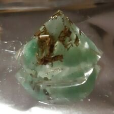 Piramide ORGONITE 4 CHAKRA AVVENTURINA VERDE Energia Quarzo orgone tower buster