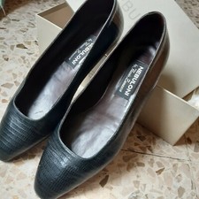 Scarpe donna NEBULONI lucertola verde scuro nr 37,5