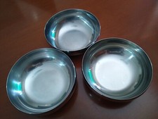 3 Coppe acciaio inox Classic coppette macedonia gelato aperitivo diametro 12 