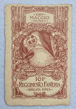 cartolina reggimentali