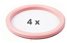 4 anelli di centraggio per cerchi in lega da 72,20 mm a plastica da 60,10 mm ...