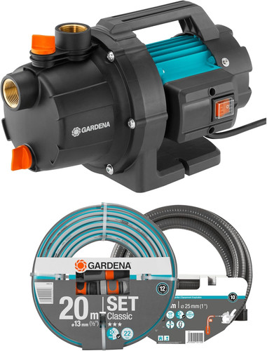 Set pompa giardino 3000 - giardino, 3000/4