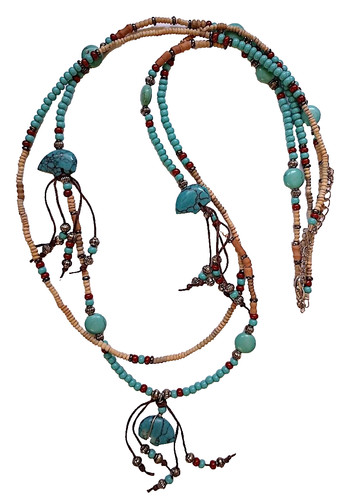 Collana doppio filo orsi - collana,