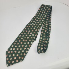 Cravatta uomo Gucci Cravatta vintage Firmata dadi originali gioco d'azzardo