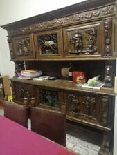 mobili antichi usati credenza fine 1800 con tavole e sedie