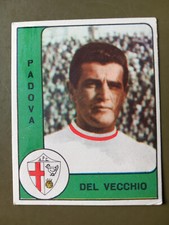 FIGURINA CALCIATORI ALBUM CALCIO PANINI 1961-62 ORIGINALE: PADOVA - DEL VECCHIO