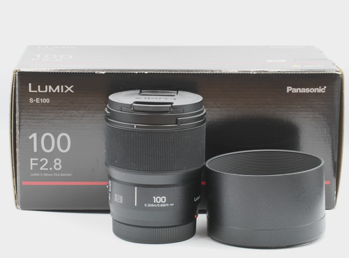 Panasonic 100 lumix s - mm, f2.8
