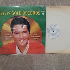 Elvis Presley  Elvis' Gold Records  Volume 4 PROMO Mint Italia LP
