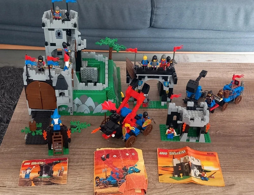 Lot lego system castle - system,
