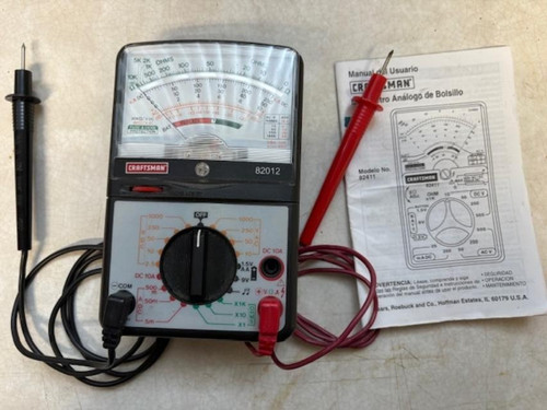 Multitester analogico