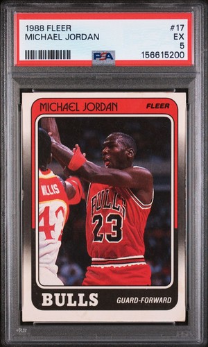 Fleer 1988 michael jordan - fleer,