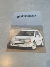 Brochure Peugeot 205 GTI
