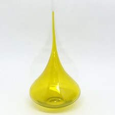 YELLOW 80s LARGE VINTAGE BLOWN