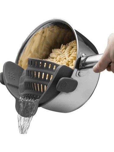 Scolapasta silicone con - scolapasta, in