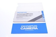 ✅ OLYMPUS SUPERZOOM 80 WIDE, 2800 DLX FOTOCAMERA ISTRUZIONI MANUALE ENG, FR 136-1