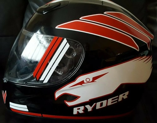 Adesivi casco stile maverick - casco,