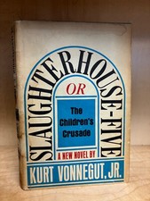 SLAUGHTERHOUSE FIVE - Kurt Vonnegut - 1st Edition 7th Prt HCDJ 1969 - $5.95 -
