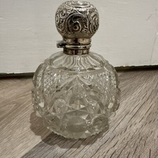 STERLING SILVER & CUT GLASS